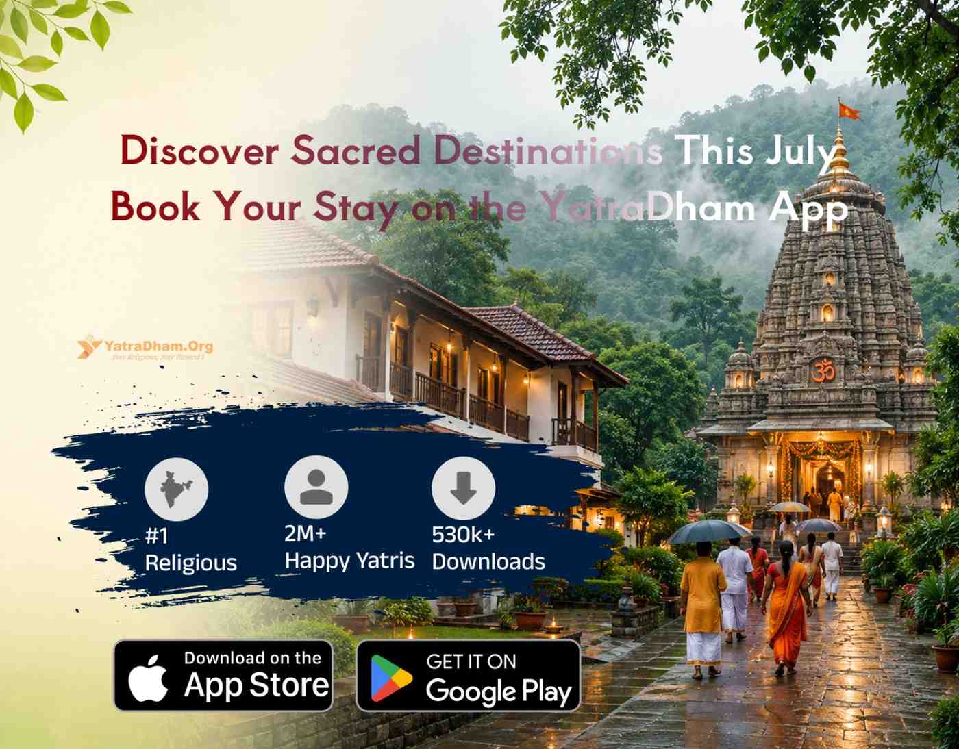 YatraDham App Banner