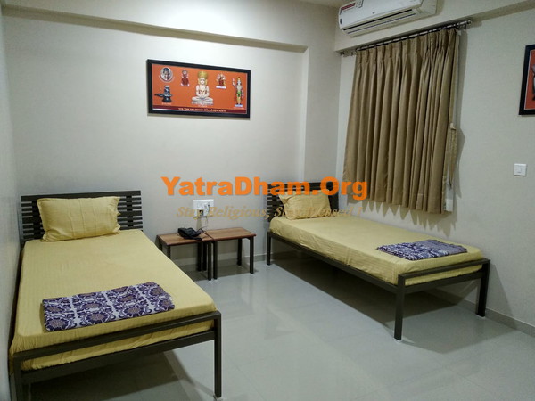 Vadodara Dada Bhagvan Trimandir (Stop and Stay) 2 Bed AC Room View1