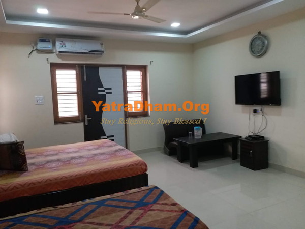 Haridwar Om Seva Sadan Dharamshala 2 Bed AC Room View2