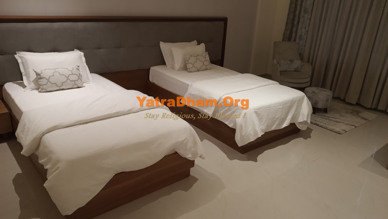 Gandhinagar Adalaj Amba Suites 2 Bed Small AC Room View1
