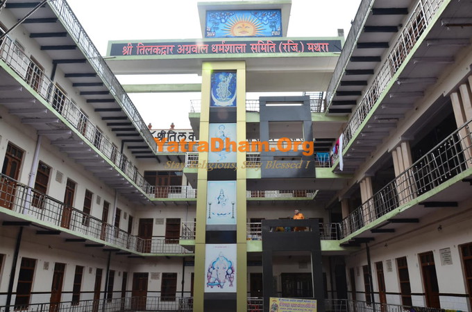 Mathura Shree Tilakdwar Aggarwal Dharammshala Holi Gate 4 Bed Cooler Room View 1
